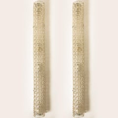 XL Bubble Glass Wall Light Fixtures by Hillebrand, Germany, 1960