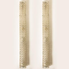 XL Bubble Glass Wall Light Fixtures by Hillebrand, Germany, 1960