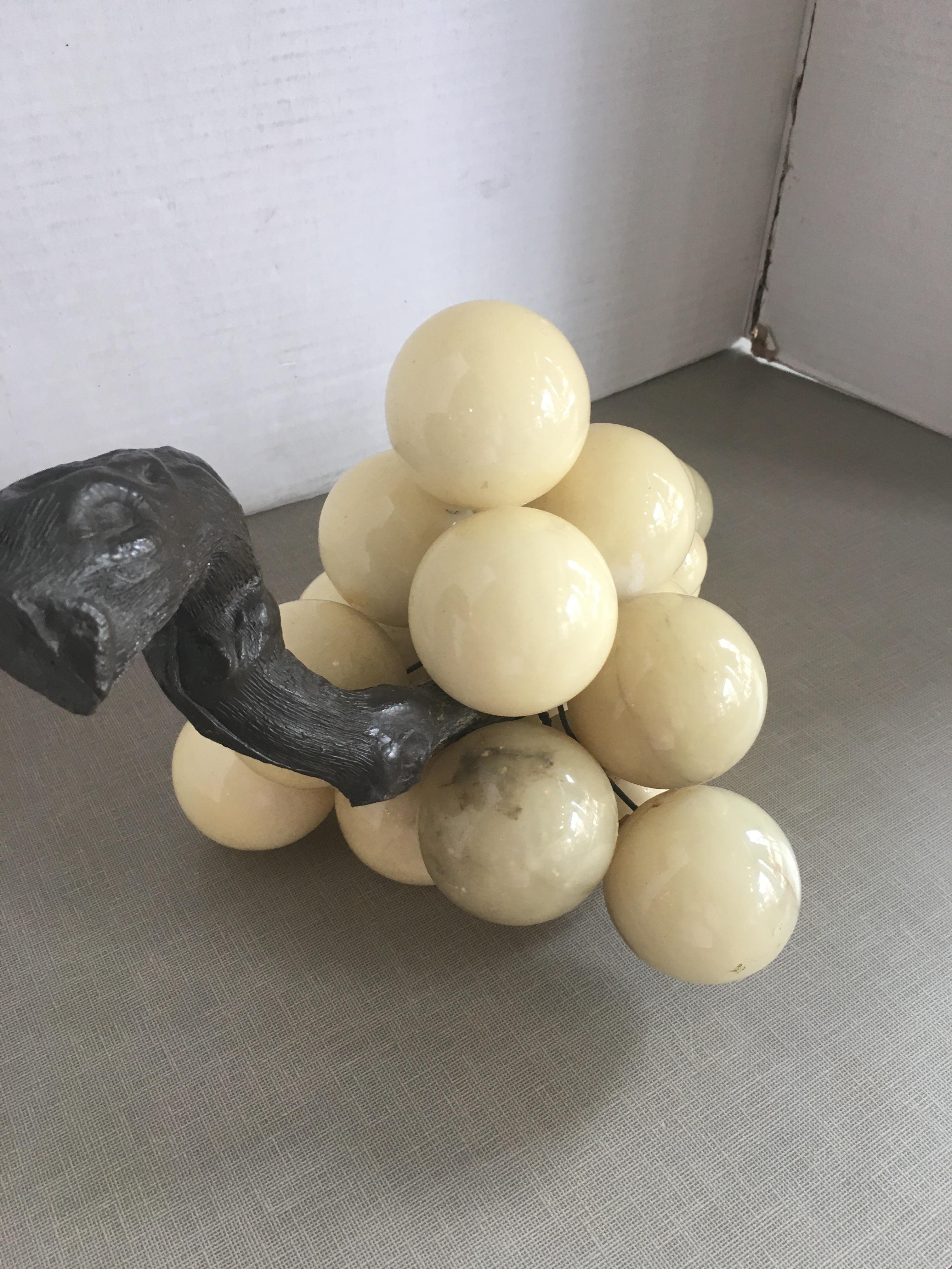 Italian Extra Large Bunch of Alabaster Grapes from Italy