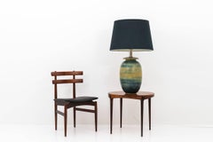 Extra Large Ceramic Swedish Midcentury Table Lamp by Gunnar Nylund
