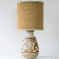 XL Ceramic Table Lamp by Noomi Backhausen for Soholm, Denmark 1970s