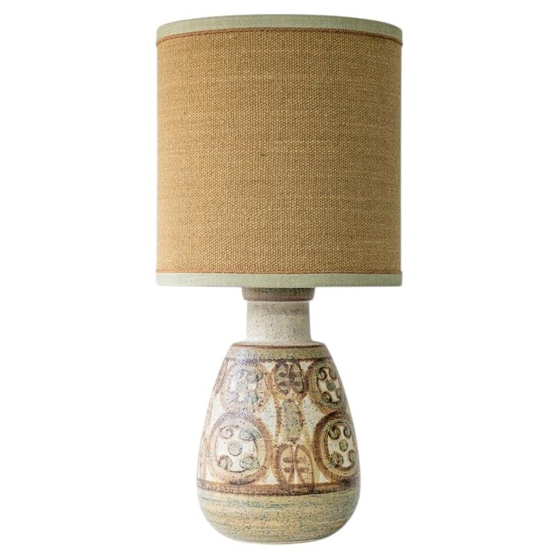 XL Ceramic Table Lamp by Noomi Backhausen for Soholm, Denmark 1970s