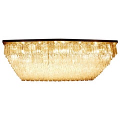 XL Chandelier - "Tronchi" Model - Murano - C. 1970