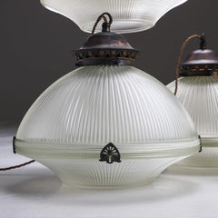 XL Church Holophane Pendant Light