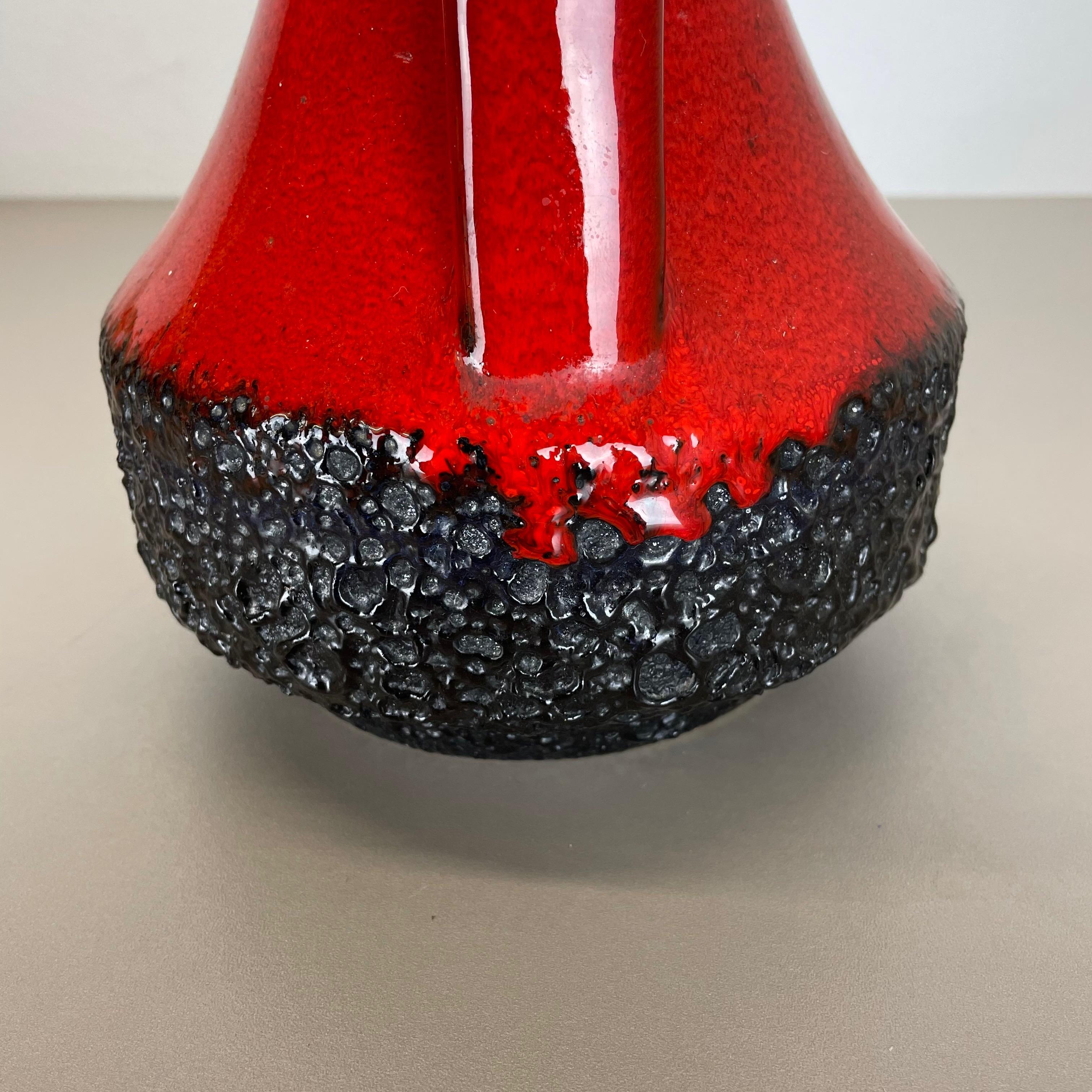 Vaso XL colorato in ceramica lavica grassa 