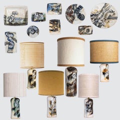 XL Complete Ceramic Set, Signed and Created by Jeppe Hagedorn, Denmark 1960s