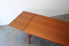 XL Danish Mid Century modern dining table attributed to Borge Mogensen