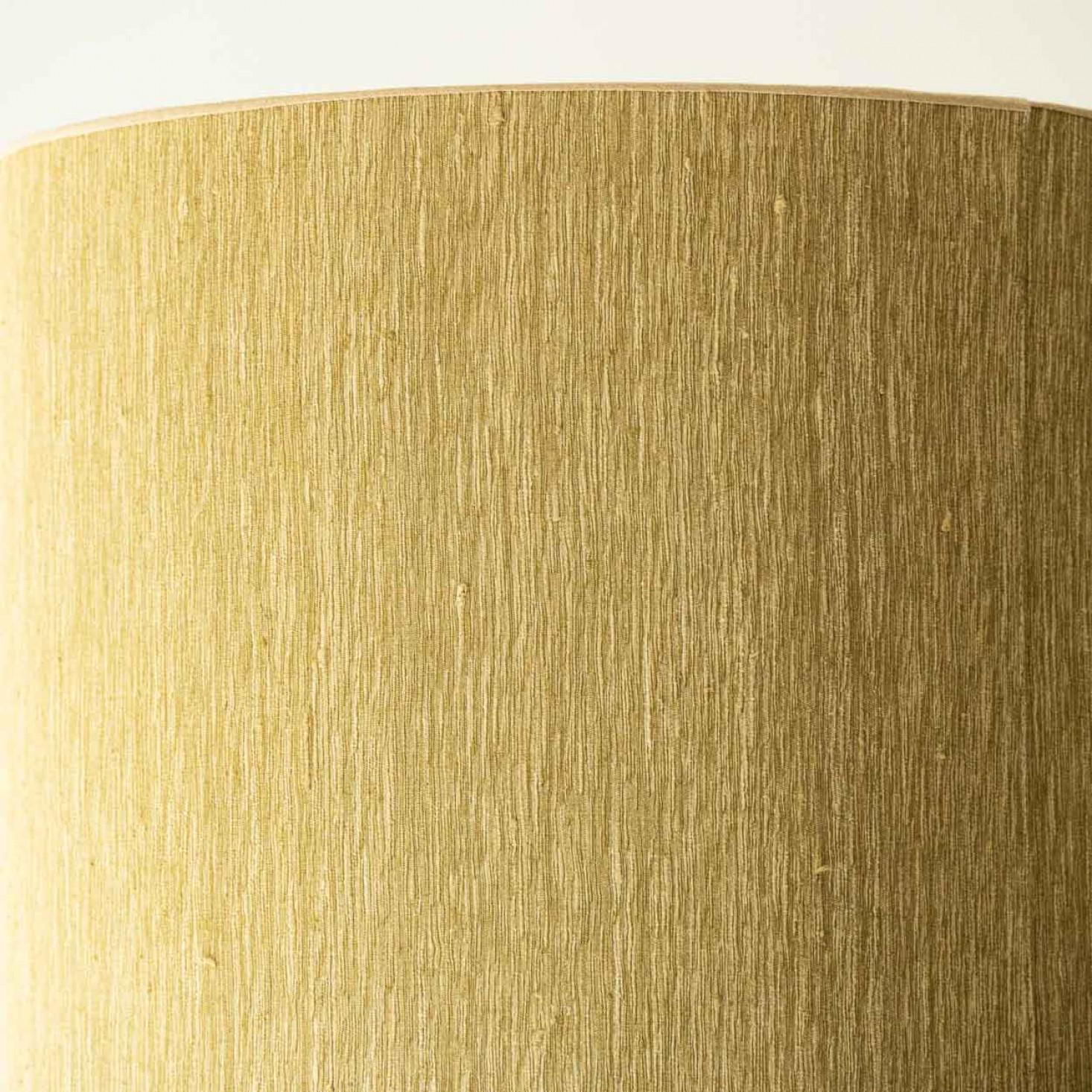 Altro XL Diamondshape Ceramic Table Floor Lamp, New Lampshade by R. Houben, 1970 in vendita
