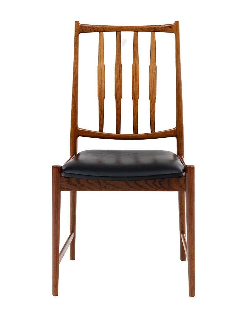 161 Inch Table de salle à manger et 10 chaises 'Darby' par Torbjørn Afdal pour Bruksbo Norvège en vente 3