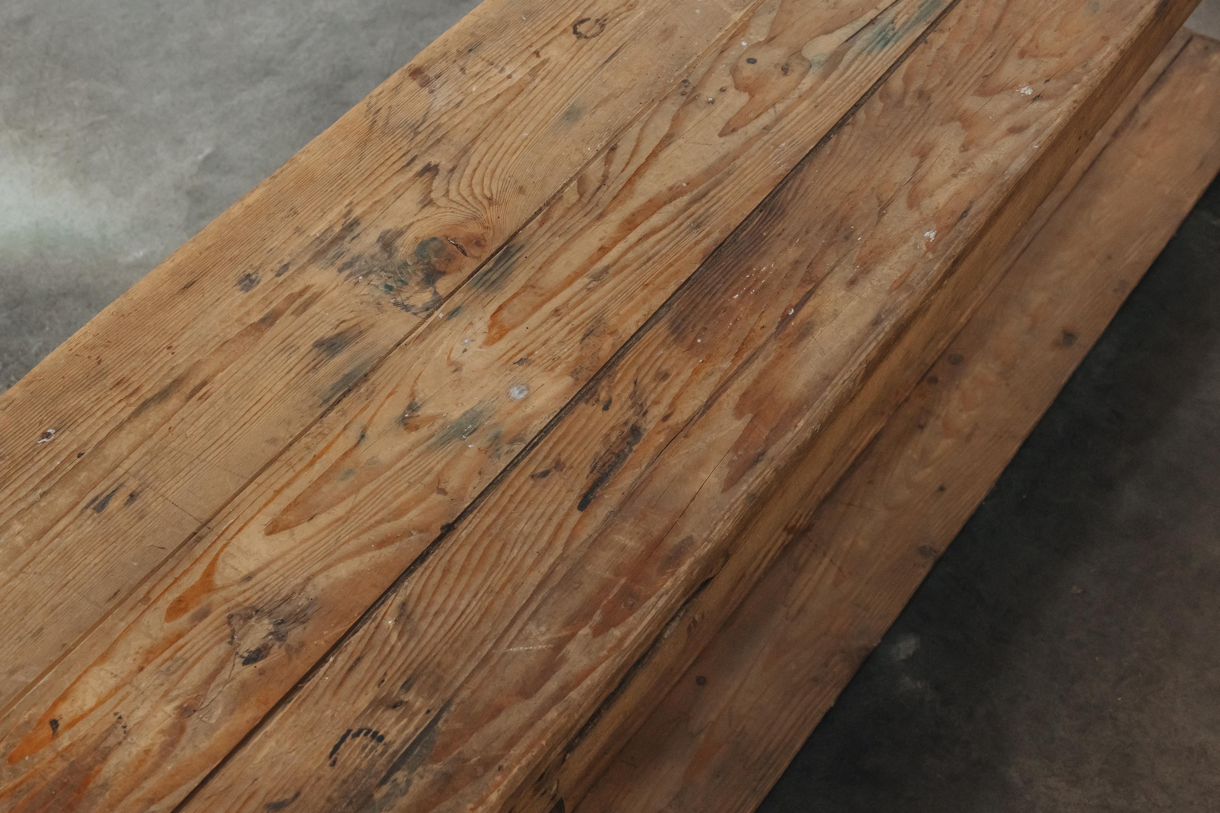 Early 20th Century XL Draper Table From France, Circa 1900 For Sale