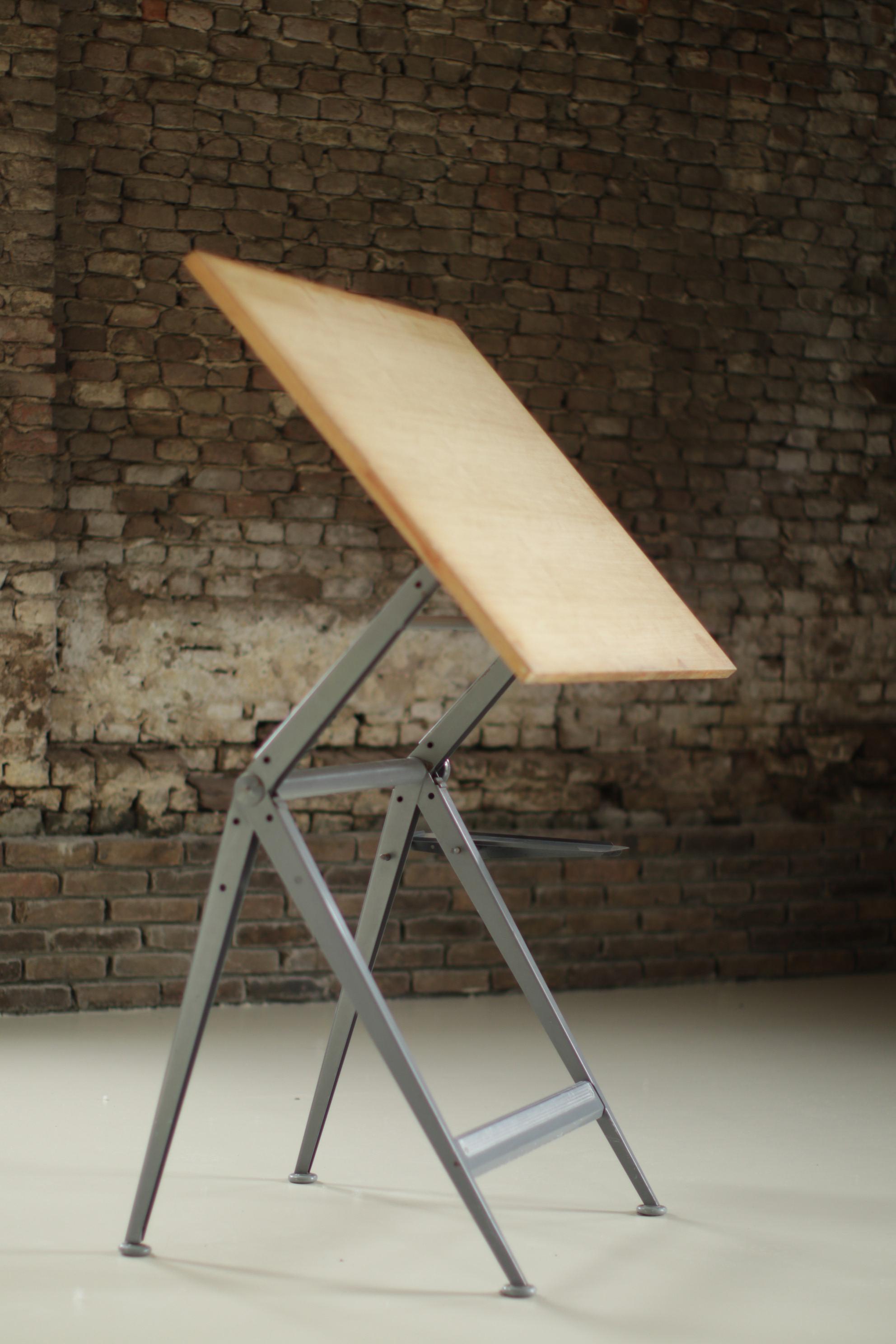 XL Dutch Reply Architect Drafting Table Friso Kramer, Wim Rietveld Ahrend, 1959 7