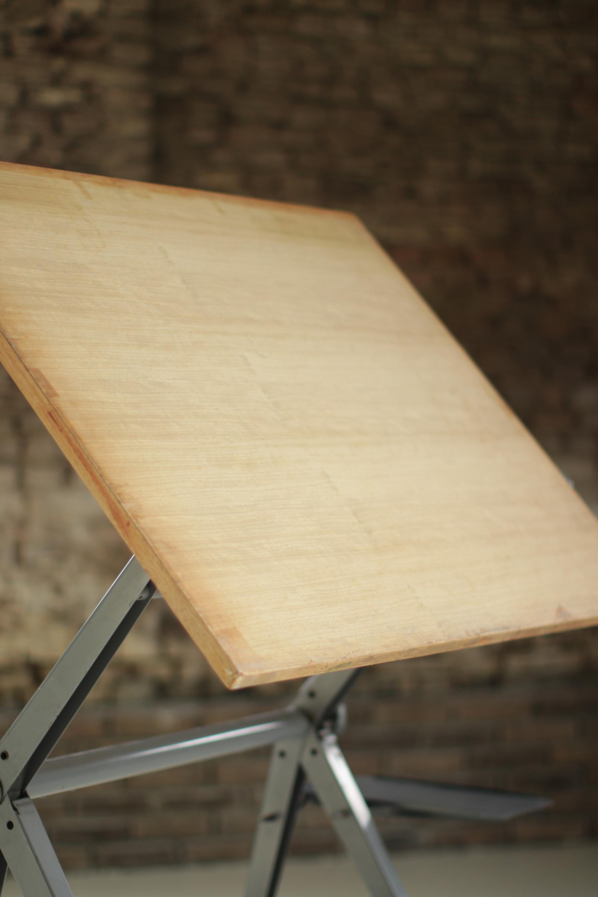 XL Dutch Reply Architect Drafting Table Friso Kramer, Wim Rietveld Ahrend, 1959 8