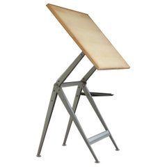 XL Dutch Reply Architect Drafting Table Friso Kramer, Wim Rietveld Ahrend, 1959