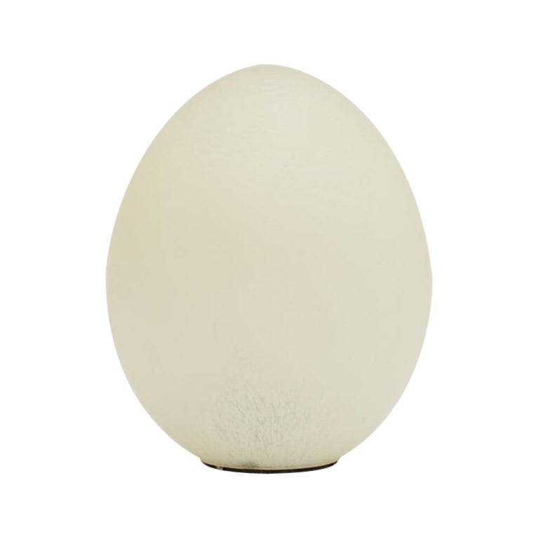 XL Egg Table Lamp by Domec Luminaires, France, 1980s