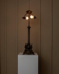 XL Empire Metal Table Lamp Classic Design, 1910s