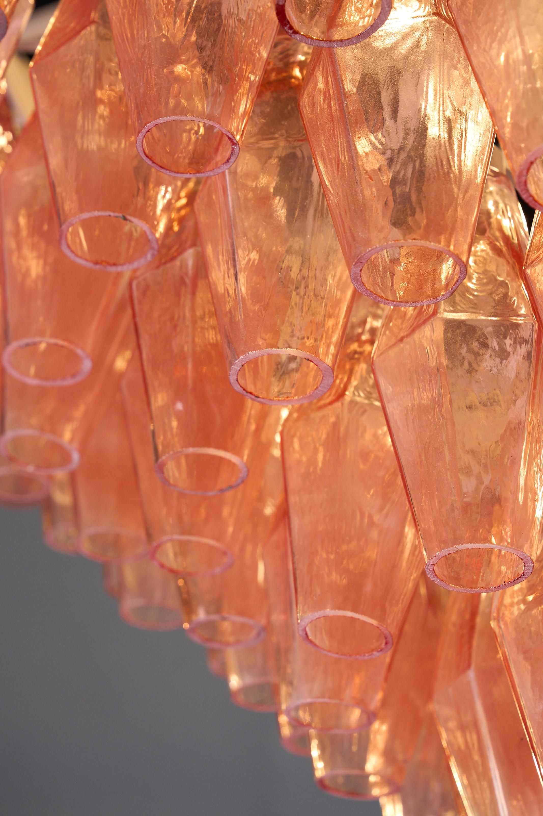 Mid-Century Modern XL Extra Large Murano glass chandelier en vente