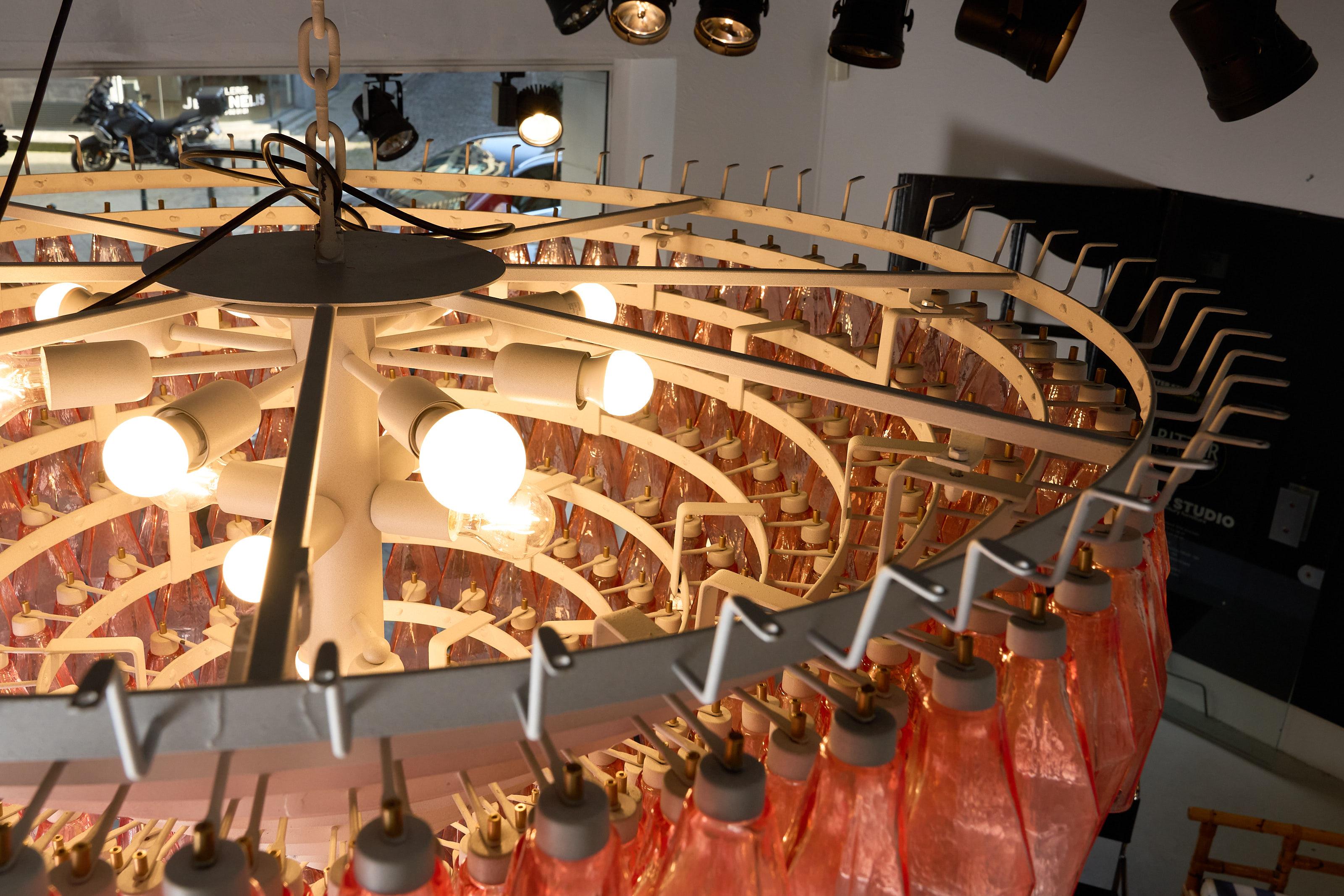 XL Extra Large Murano glass chandelier en vente 1