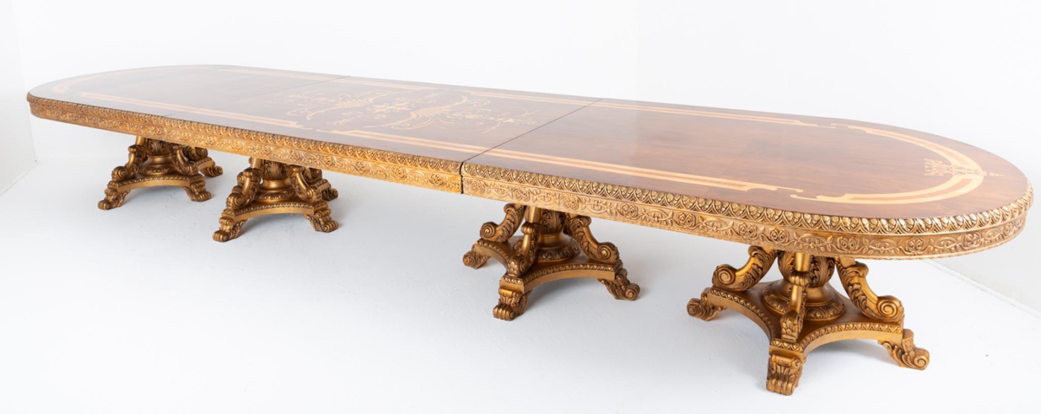XL French Dining Table 22 Seater Louis XVI 18 Feet 5.4 Metres en vente 2