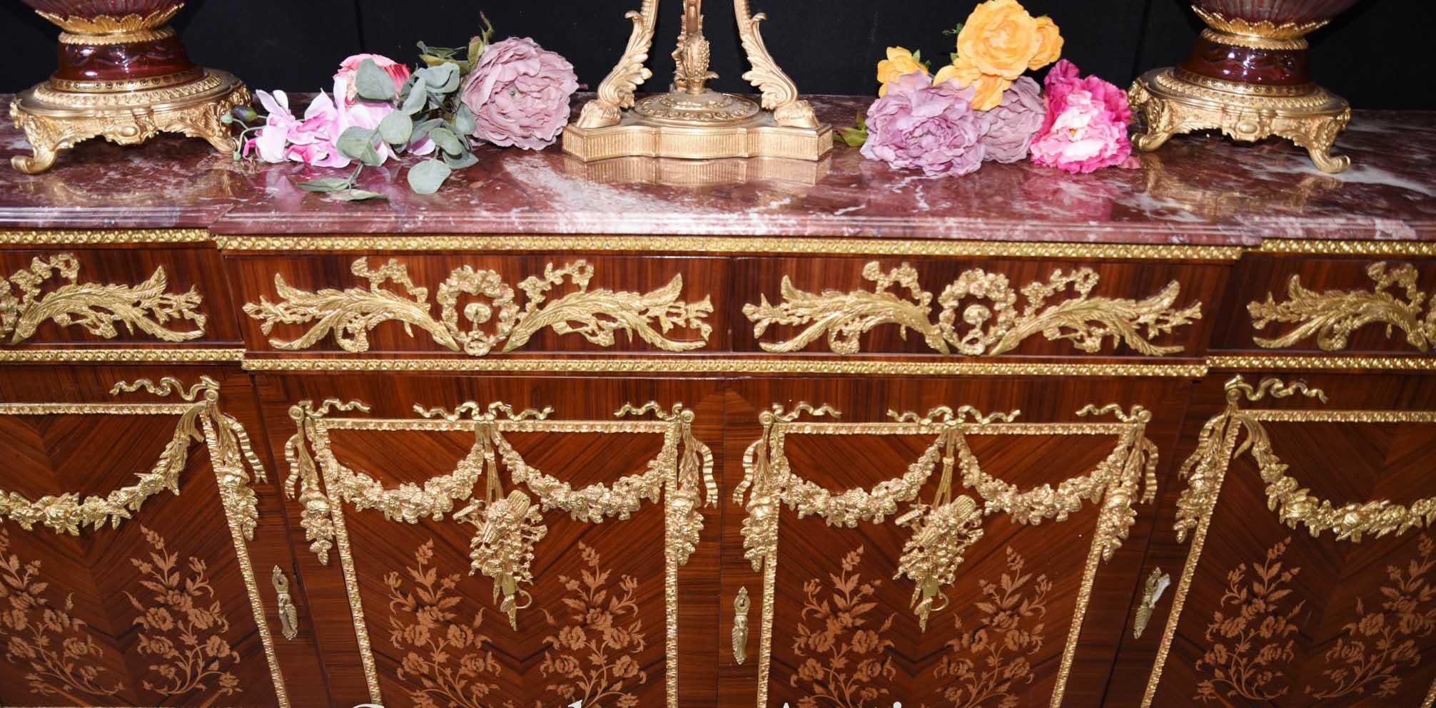 XL French Empire Sideboard 5
