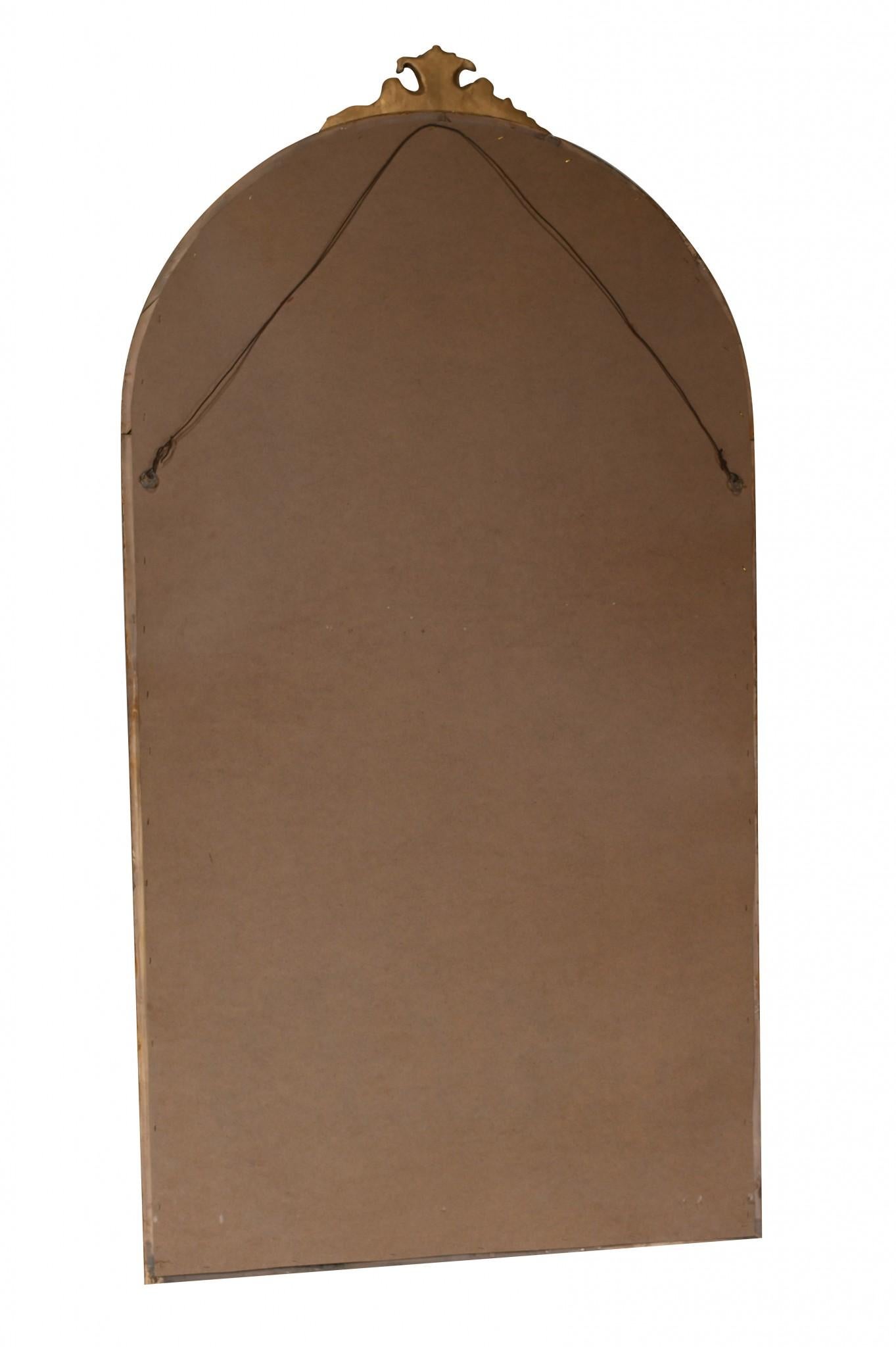 XL Specchio francese in legno dorato Pier XL Napoleone III 7 piedi In condizioni buone in vendita a Potters Bar, GB