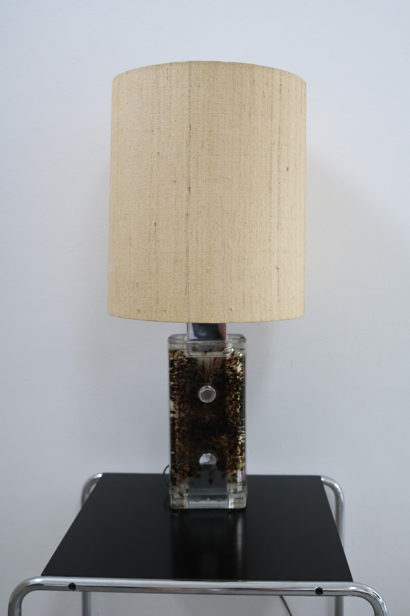 Giant table lamp in Murano Glass by Staff, 1970s.