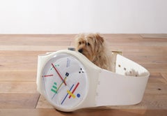 XL Giant Wall Clock Swatch Vasily Maxi 1987