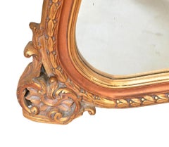 XL Vergoldeter Pier-Spiegel Französisch Louis XV 2 Meter
