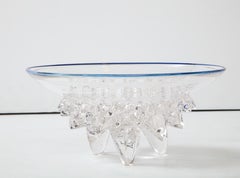 A. Madvin Extra Large Glass Centerpiece Bowl