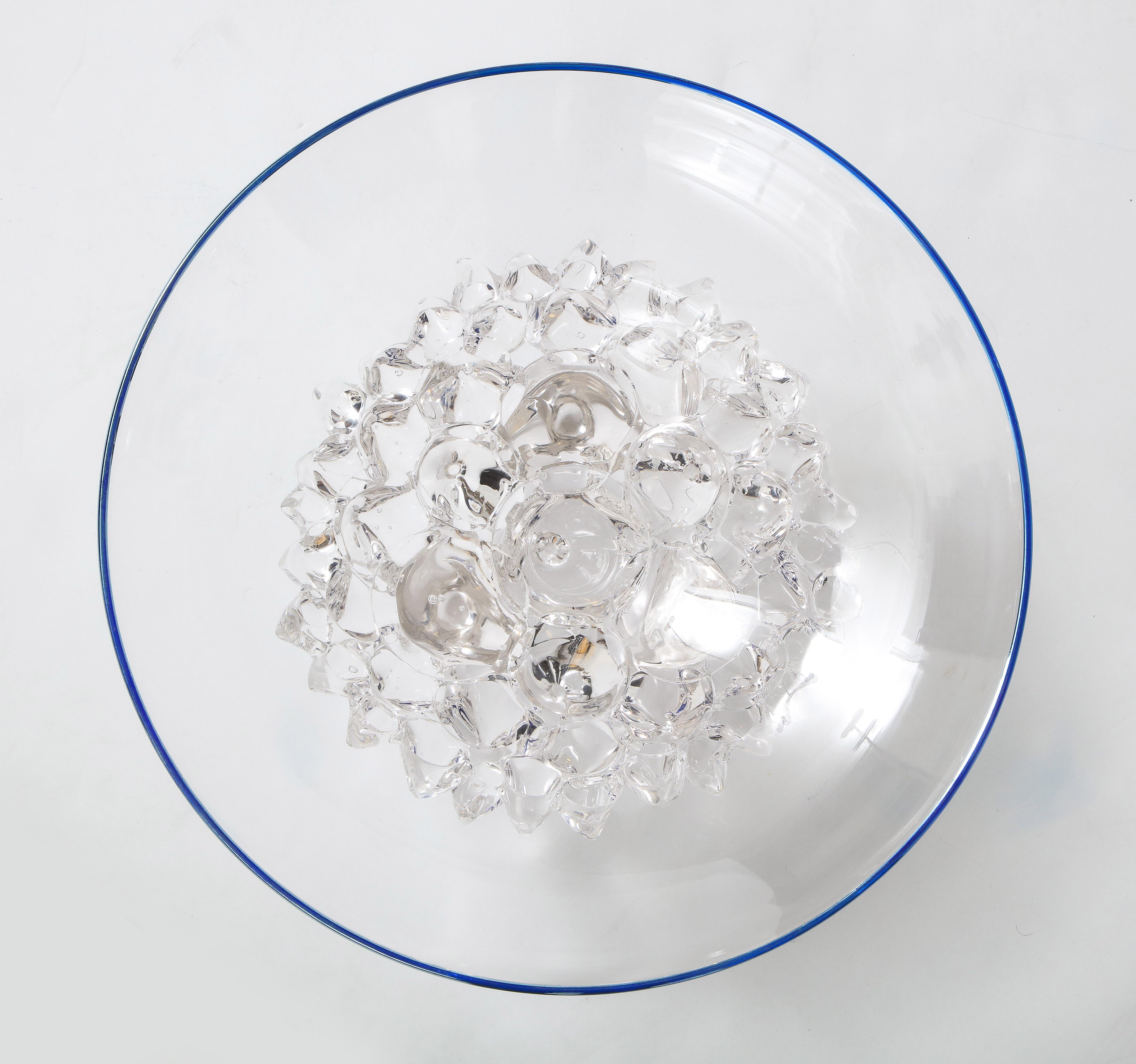 A. Madvin Extra Large Glass Centerpiece Bowl at 1stDibs extra large