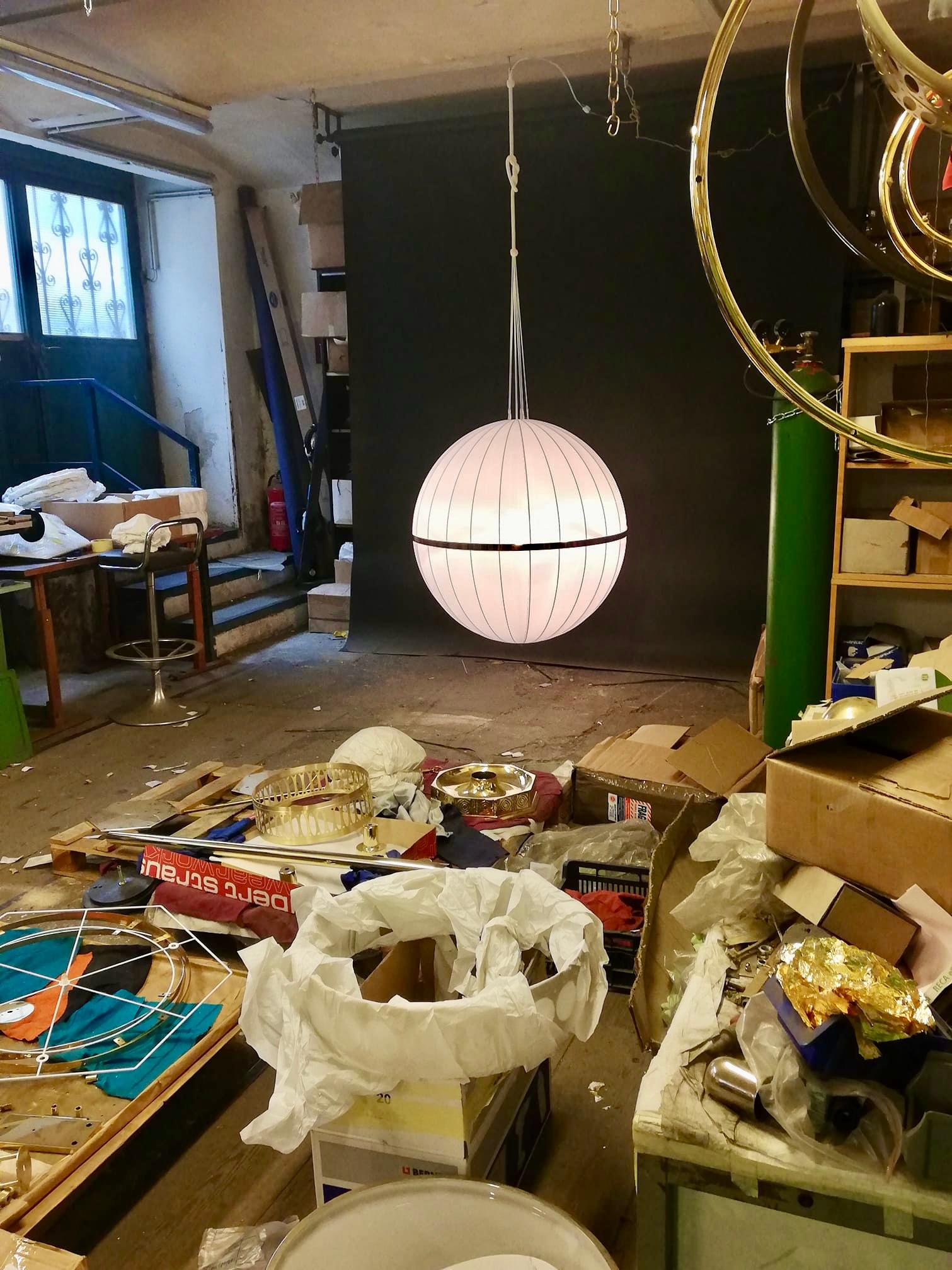 XL-Graben Cafe Josef Hoffmann and the Wiener Werkstätte Chandelier, Re-Edition In New Condition For Sale In Vienna, AT