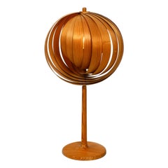 Xl Hans Agne Jakobsson Lamella Chipboard Table Lamp for Markaryd Sweden