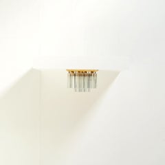 XL Kalmar Flush Mount with Crystal Glass Elements, Vienna Austria