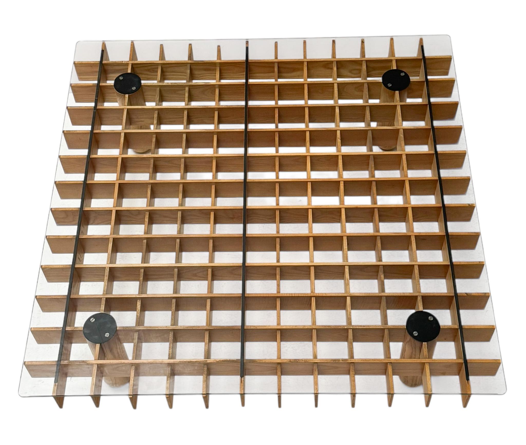 XL Kyoto Graphic Coffee Table by Gianfranco Frattini for Ghianda / Knoll, 1974 For Sale 4