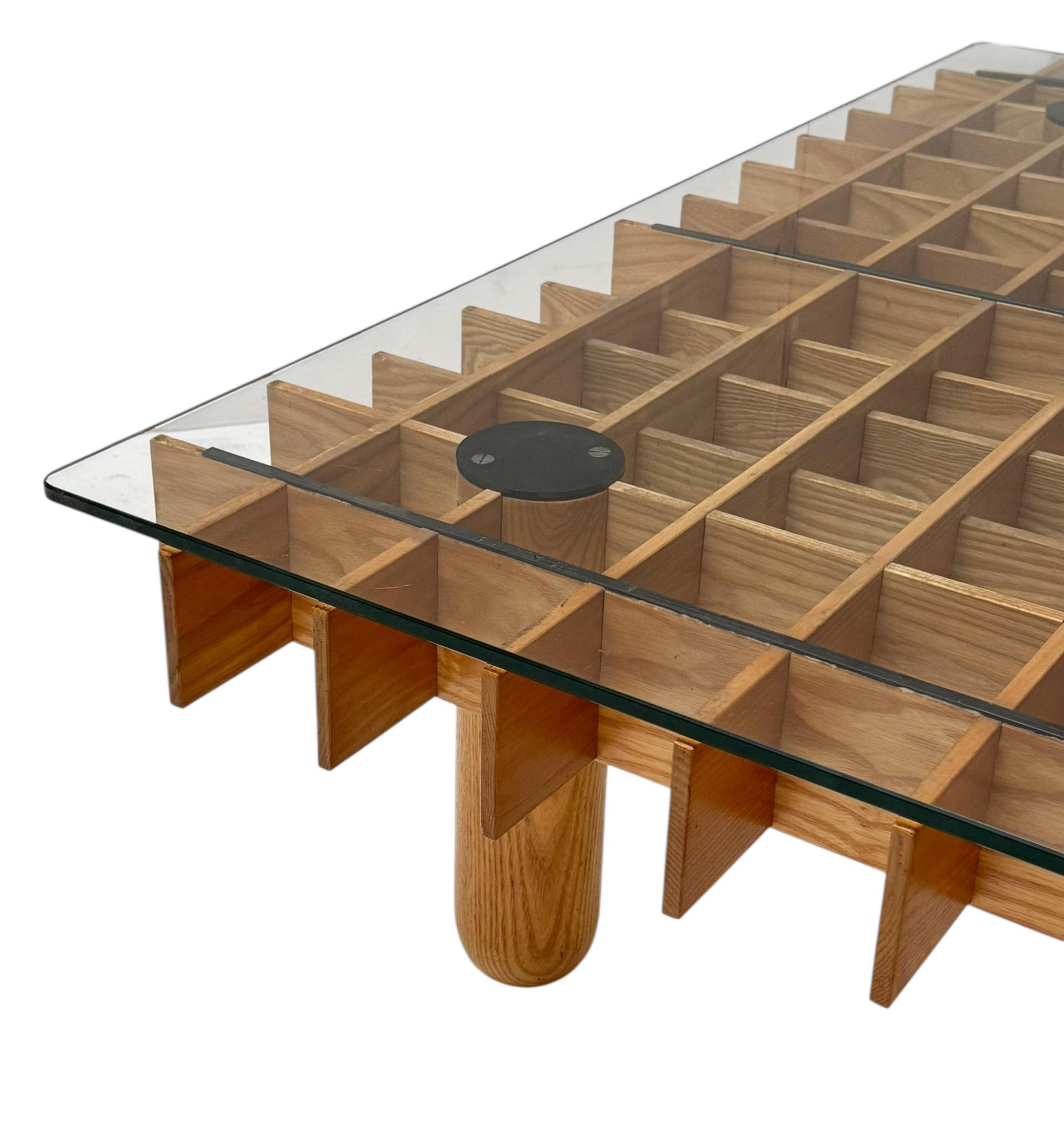 XL Kyoto Graphic Coffee Table by Gianfranco Frattini for Ghianda / Knoll, 1974 For Sale 6
