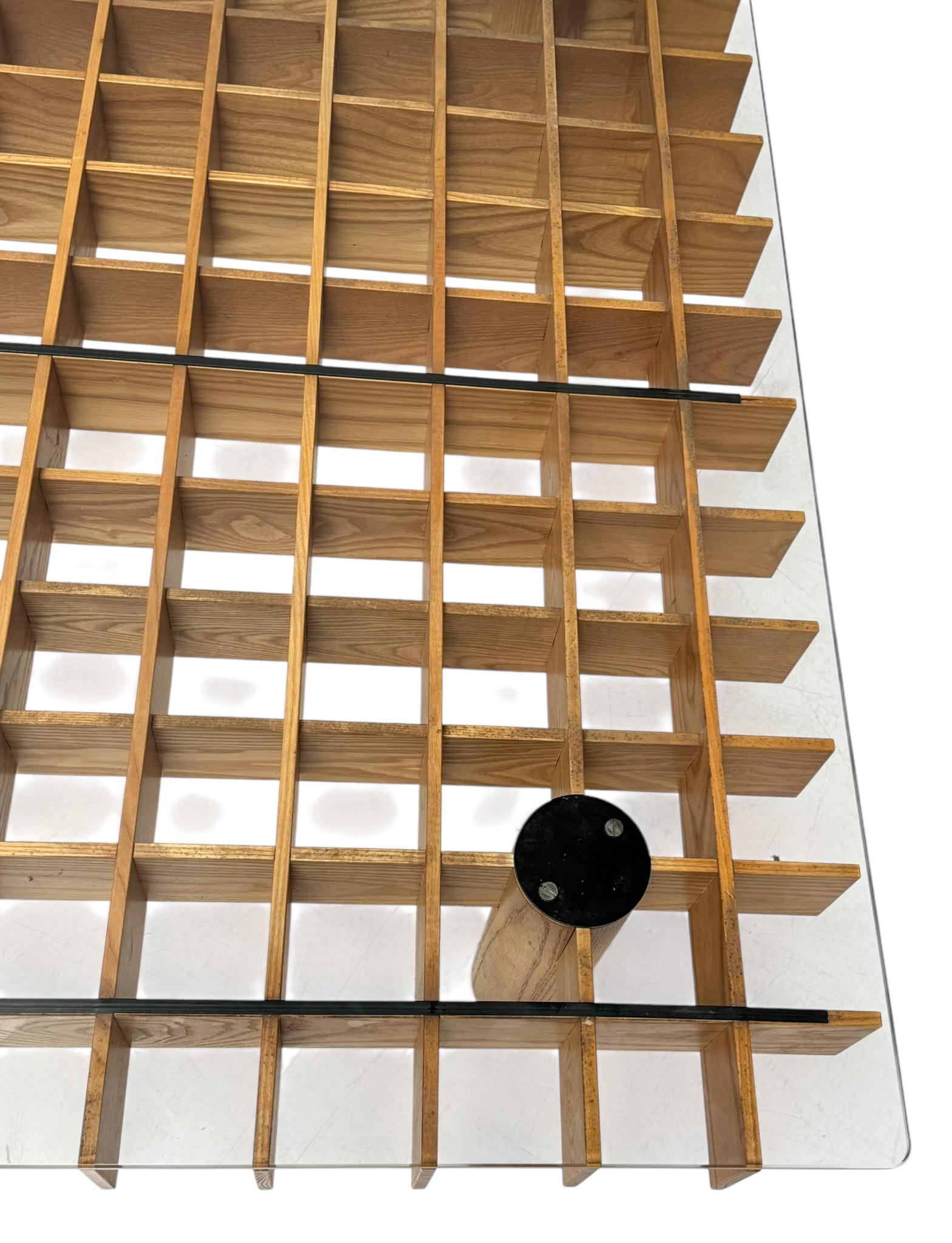 XL Kyoto Graphic Coffee Table by Gianfranco Frattini for Ghianda / Knoll, 1974 For Sale 7