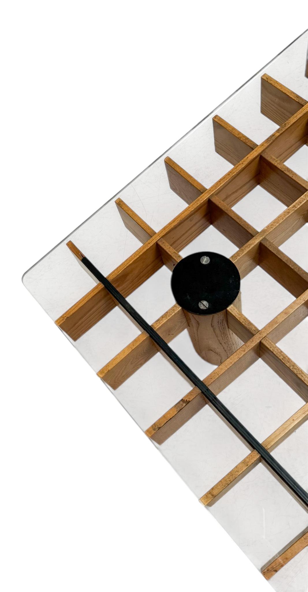 XL Kyoto Graphic Coffee Table by Gianfranco Frattini for Ghianda / Knoll, 1974 For Sale 9