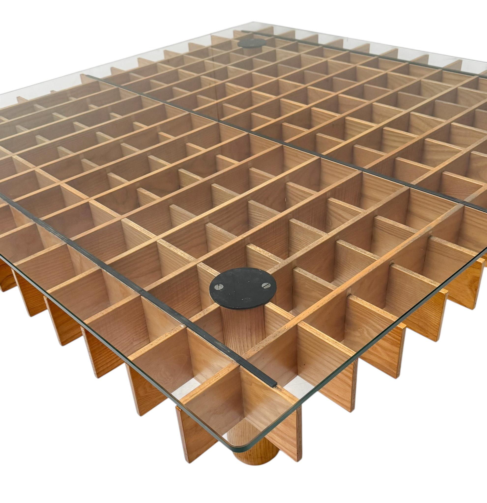 XL Kyoto Graphic Coffee Table by Gianfranco Frattini for Ghianda / Knoll, 1974 For Sale 10