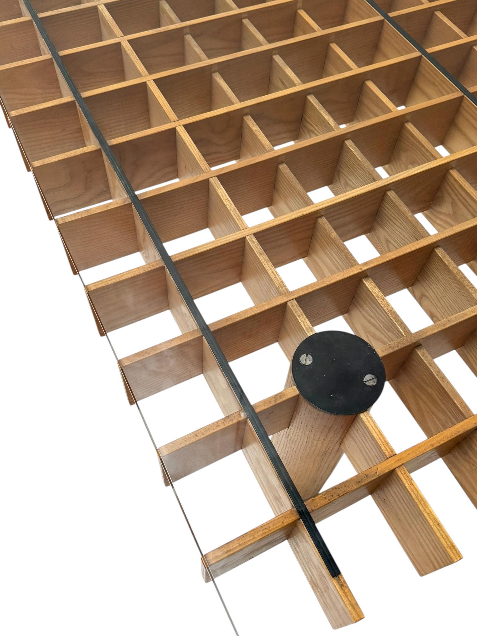 XL Kyoto Graphic Coffee Table by Gianfranco Frattini for Ghianda / Knoll, 1974 For Sale 11