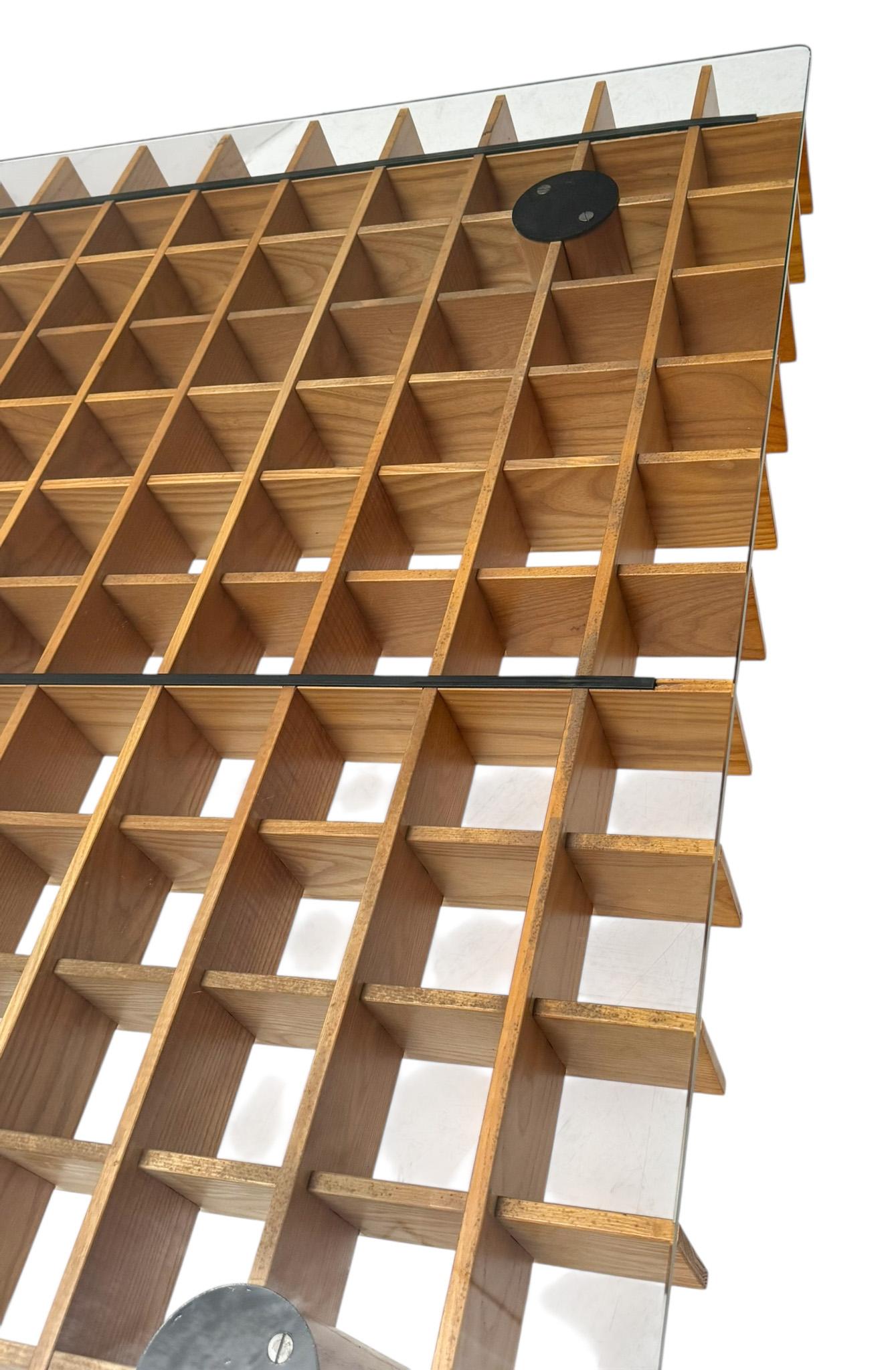 XL Kyoto Graphic Coffee Table by Gianfranco Frattini for Ghianda / Knoll, 1974 For Sale 12