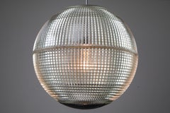 Xl Large Holophane Paris Street Pendant Light, France, 1960s