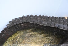 XL Lifesize Alligator Fountain Bronze Crocodile 12 ft 386 CM