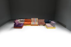 XL Mah Jong ‘Missoni’ modular sofa by Hans Hopfer for Roche Bobois France