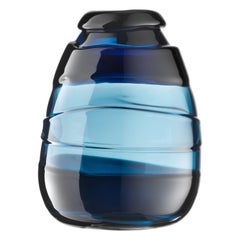 Extra Large Medium Sassi Vases in Hand Blown Murano Glass by Luciano Gaspari