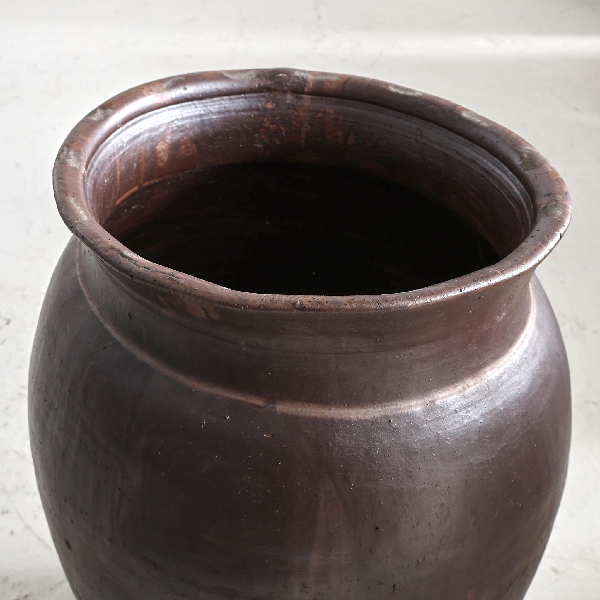 XL Mid 19Th C. Japanese Terracotta Vessels 3