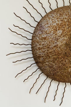 xl mid 20th century copper sunshine ....