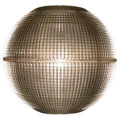 XL Mid-Century Modern Holophane Paris Street Pendant Lights, France, 1960s