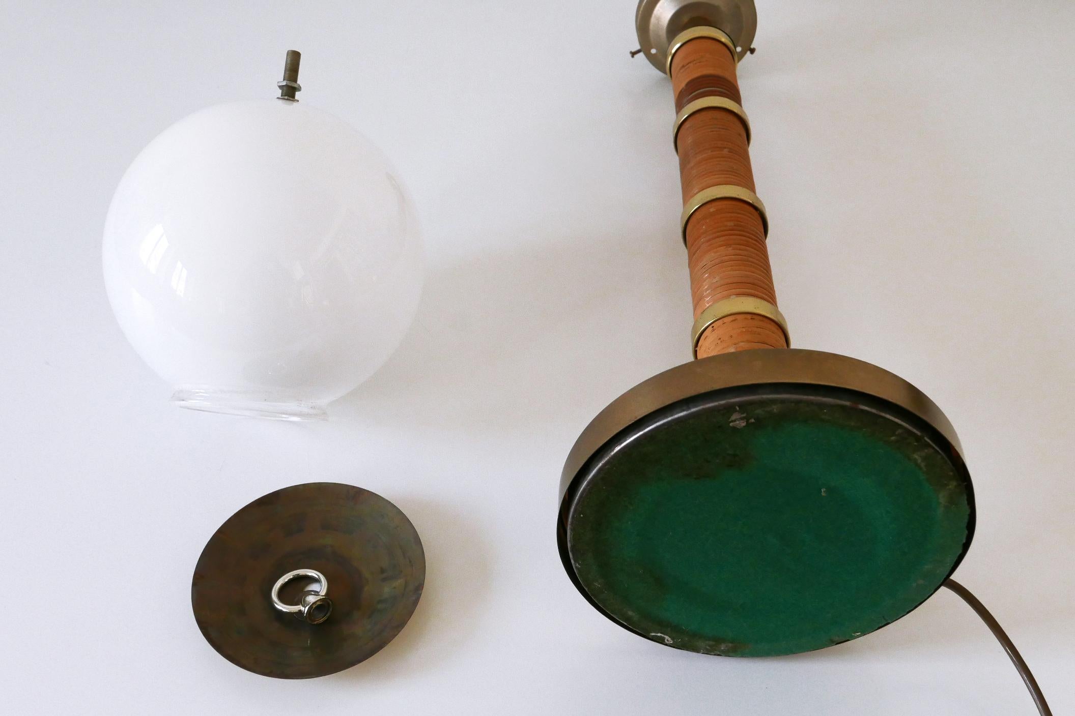 Lampe de table ou lampadaire Uchiwa XL, moderne du milieu du siècle dernier, Miranda AB Suède en vente 8