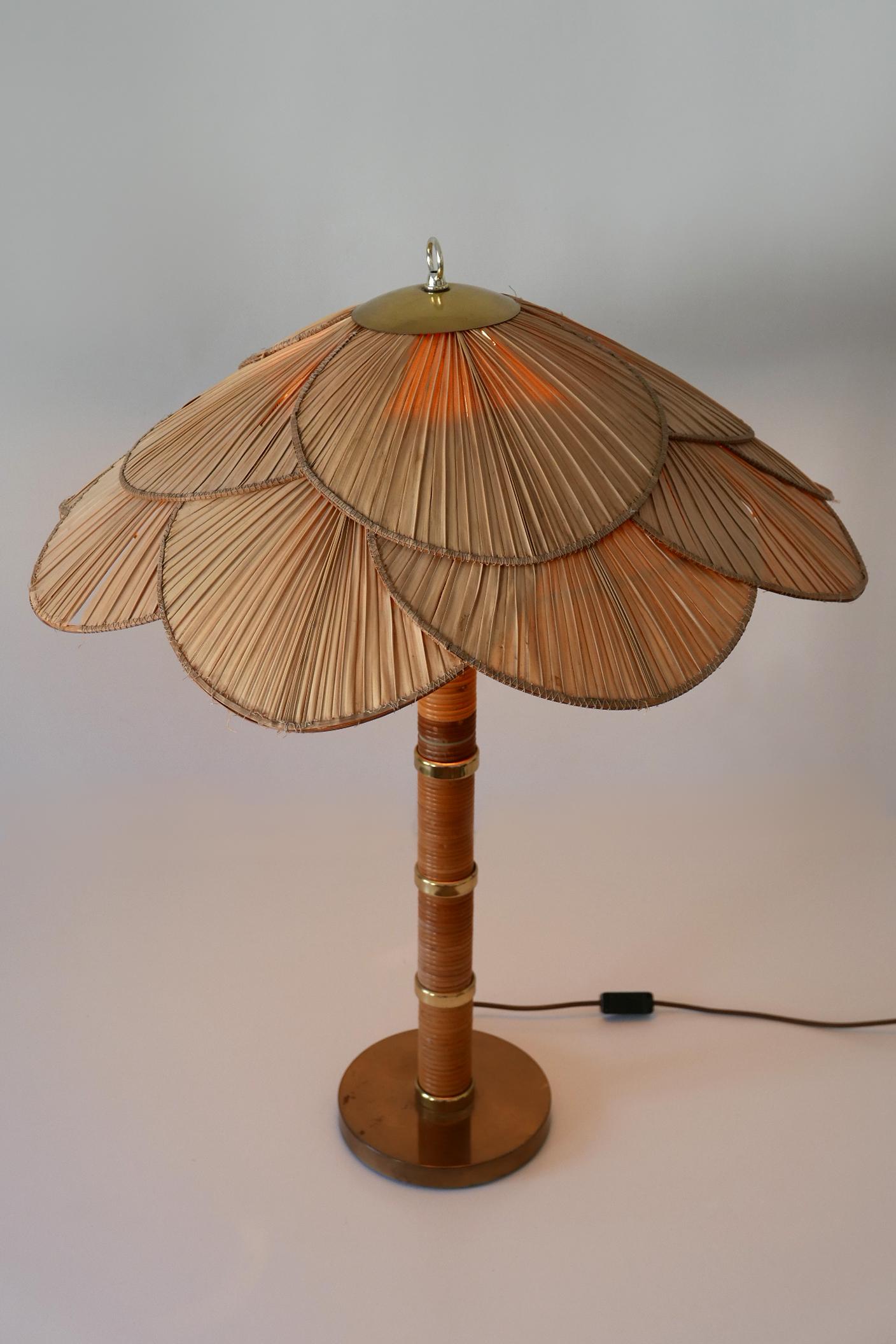Mid-20th Century XL Mid-Century Modern Uchiwa Table Lamp or Floor Light by Miranda AB Sweden For Sale