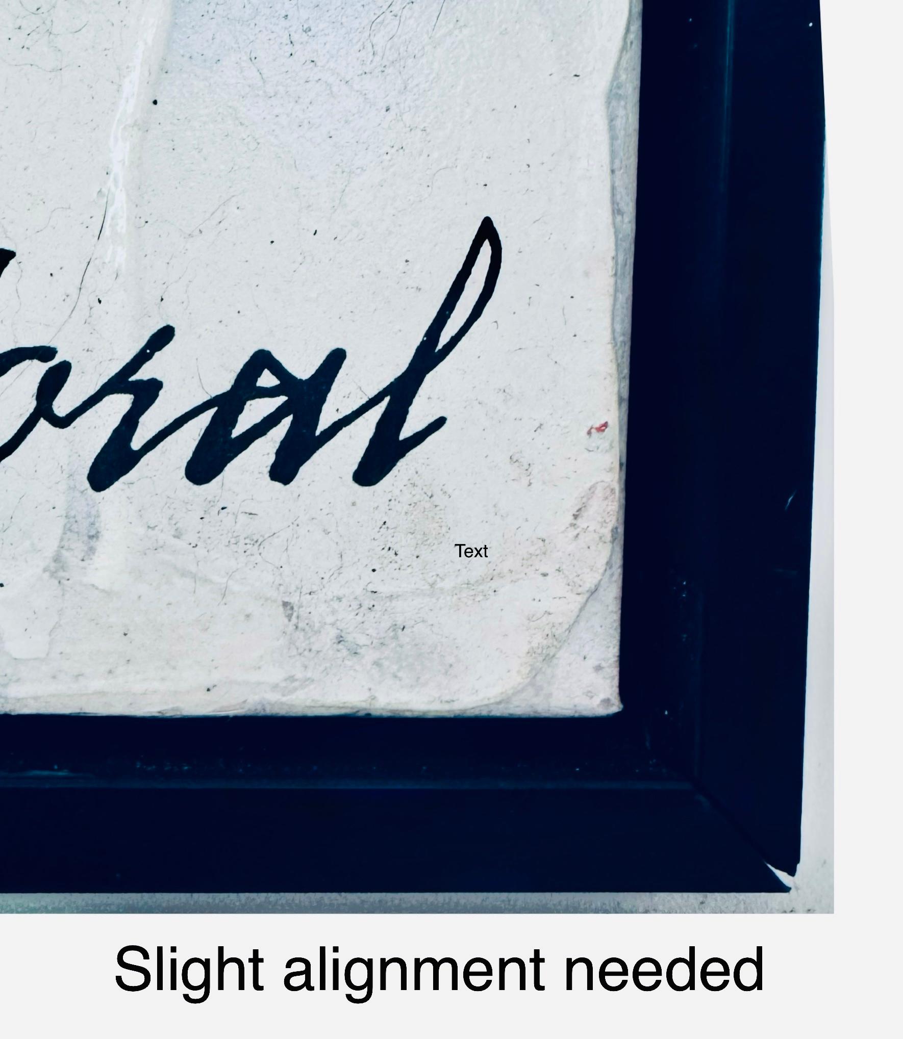 XL Mid Century Modern Vintage Abstrakt Impasto Ölgemälde Gerahmt Signiert im Angebot 3