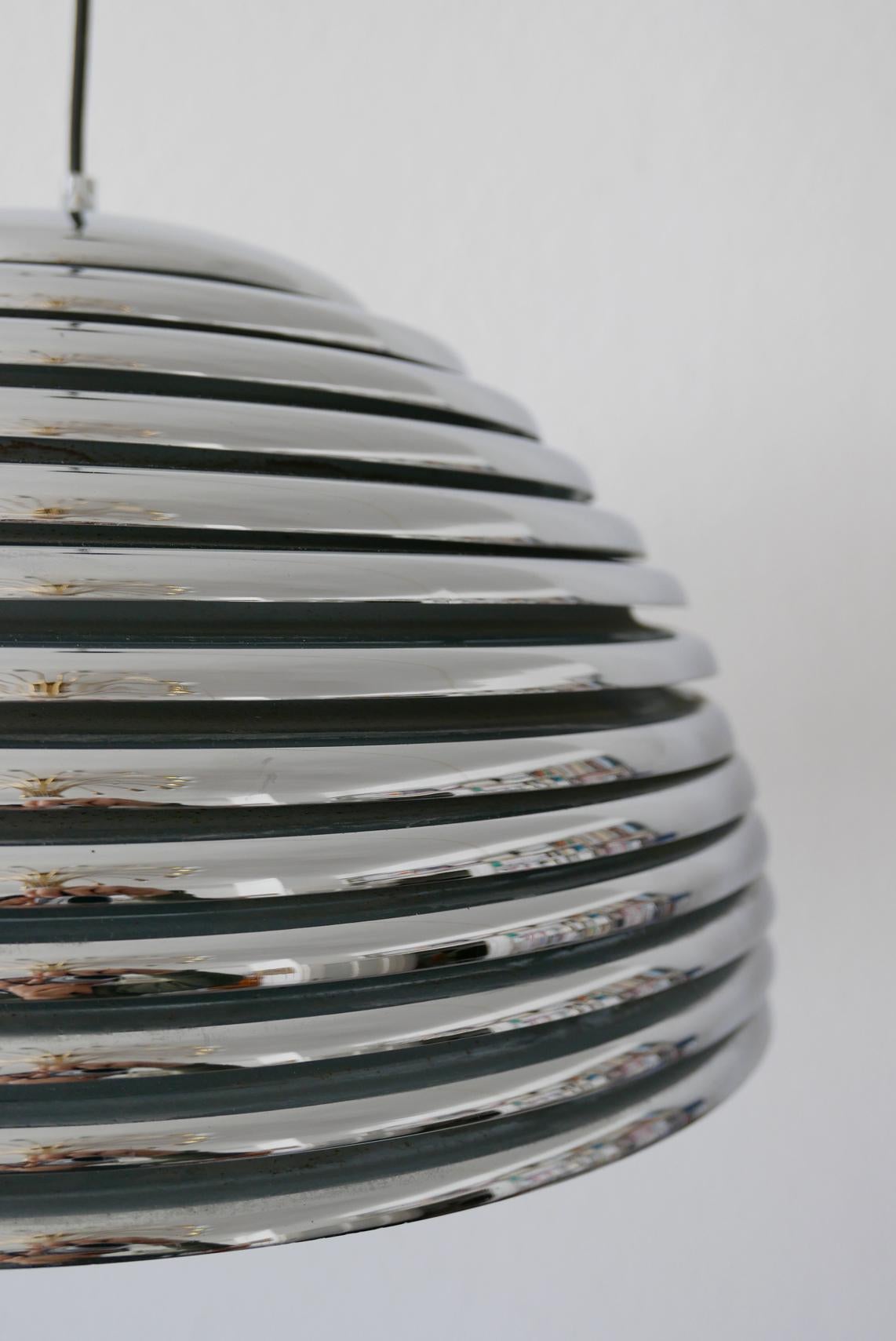 Extra Large Midcentury Saturno Pendant Lamp by Kazuo Motozawa for Staff Leuchten For Sale 5